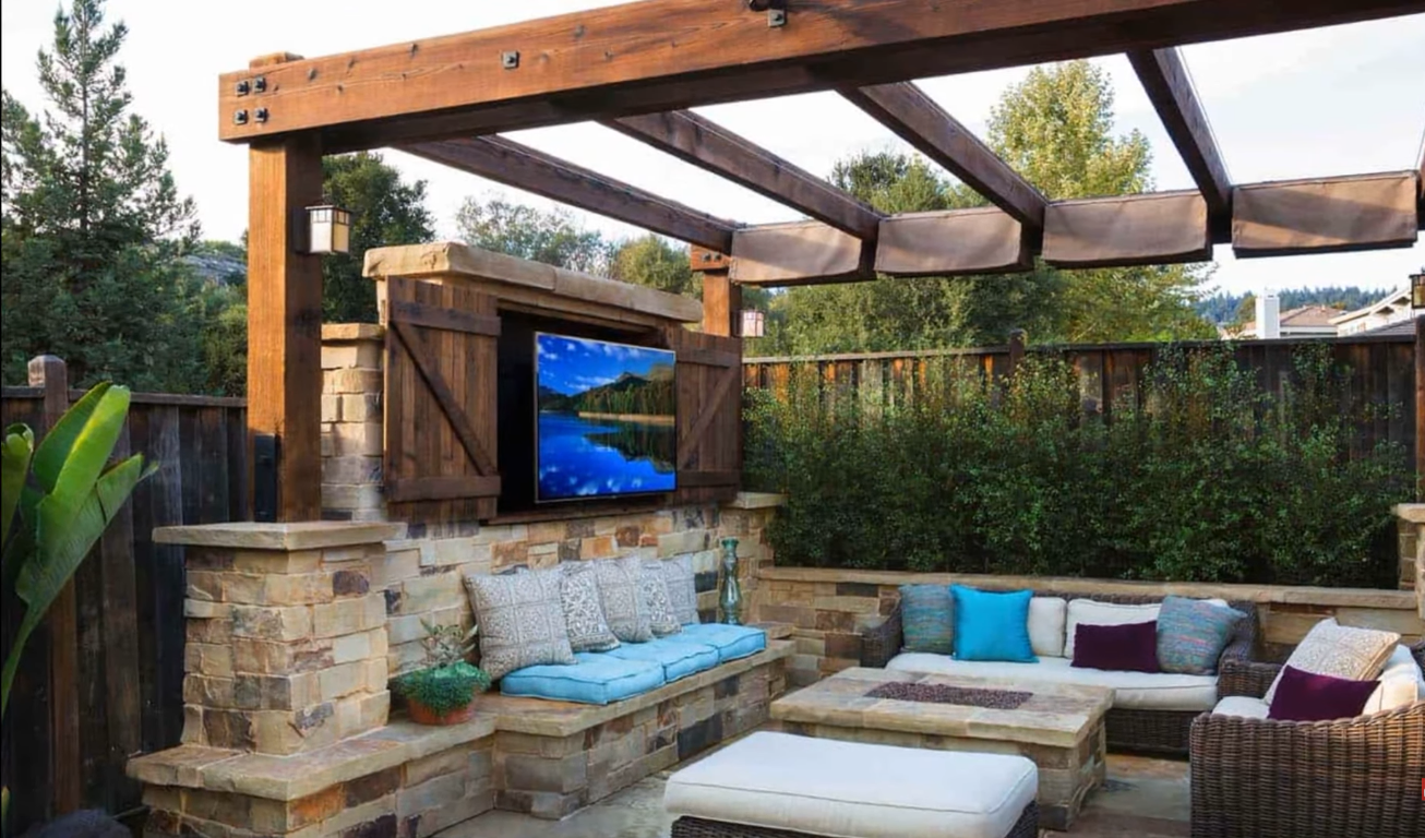 Pergola Design Wall | Elevate Your Outdoor Space with Style