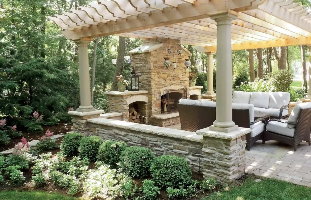 Pergola with Planters | Transform Your Outdoor Space into a Lush Oasis