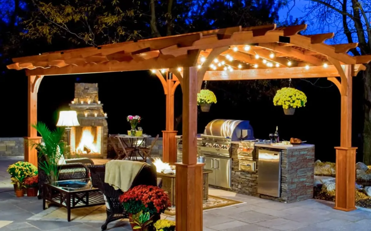 Pergola with Roof – A Stylish Upgrade for Your Outdoor Space