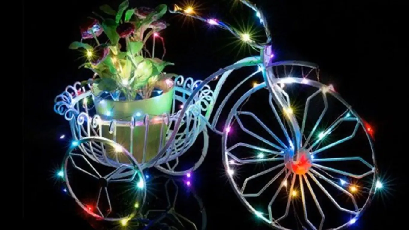 Battery Outdoor Christmas Lights with Timer – Brighten Your Festivities!