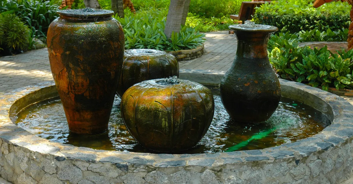 Fountain Pots Water Features - Elevate Your Outdoor Space with Style and Serenity